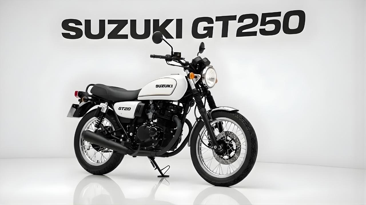 2026 Suzuki GT250 Launch Highlights Retro Styling and Smooth Performance
